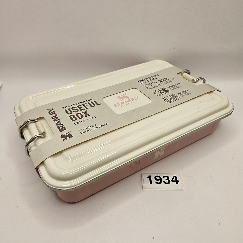 STANLEY CLASSIC LEGENDARY USEFUL BOX 2-TONE PINK WHITE 1.25QT